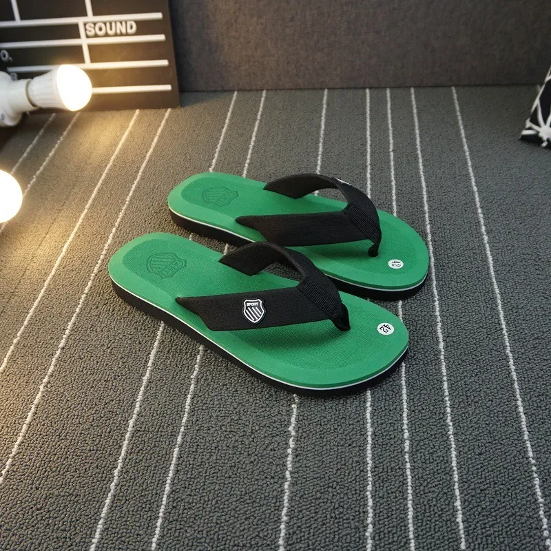 Men's Casual Flip Flops Beach Slippers Open Toe EVA Foam