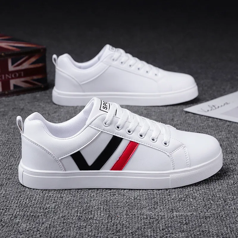 Men'S Fashion Stripe Breathable Lightweight Sneakers