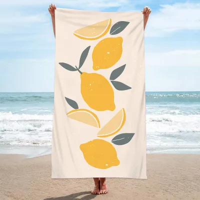 Fashion Digital Printing Summer Seaside Square Beach Towel