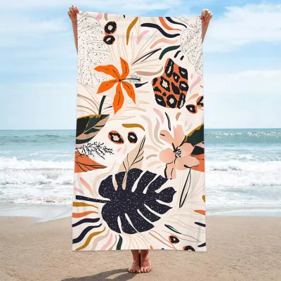 Fashion Digital Printing Summer Seaside Square Beach Towel