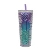 Transparent Gradient Purple Green