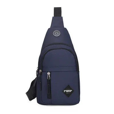 Men's Casual Lightweight Oxford Cloth Chest Bag Urban Simplicity