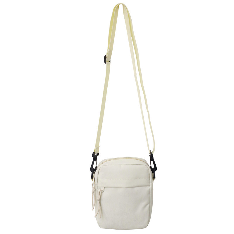 Wholesale Men'S Casual Simple Solid Color Sports Messenger Bag