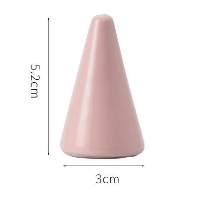 Creative Ceramic Ring Stand Display Table Jewelry Storage Props Jewelry Display Stand