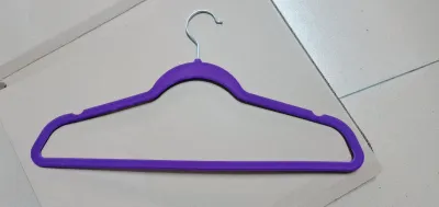 Multifunctional Home Flocking Plastic Non-Slip Clothes Storage Hangers 200 Pack