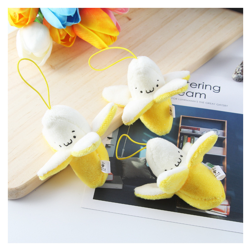 Wholesale Children Kids Baby Fashion Cute Peeled Banana Plush Toy