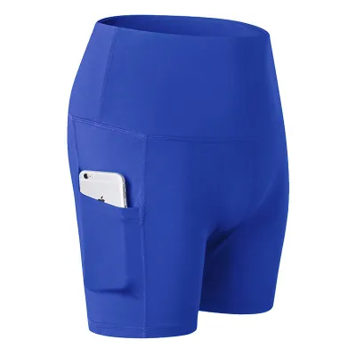 Women's High Waist Quick Dry Stretch Yoga Biker Shorts