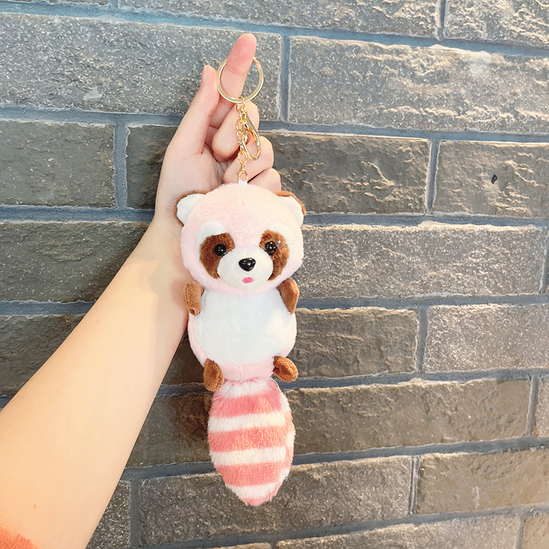 【ゆゆ】Donsje Purse Raccoon Donsje】Britta Special Purse | Red Panda | upendi