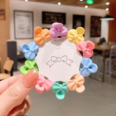 Children Kids Baby Fashion Girls Cartoon Hairclip Hair Accessories Set Plastic Resin
