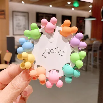 Children Kids Baby Fashion Girls Cartoon Hairclip Hair Accessories Set Plastic Resin