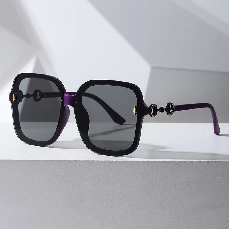 Women's Casual Fashion Large Square Full Frame Sunglasses