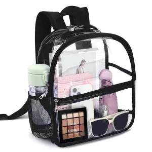 Unisex Fashion Clear Waterproof Large Capacity Backpack