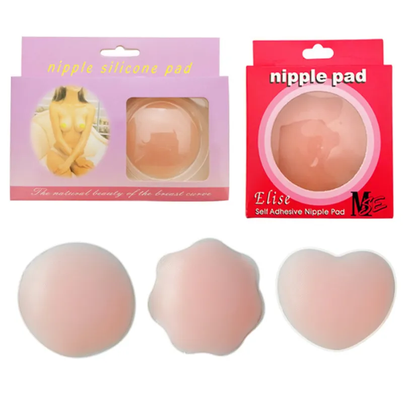 Women Invisible Silicone Nipple Patch No Trace Non-Woven