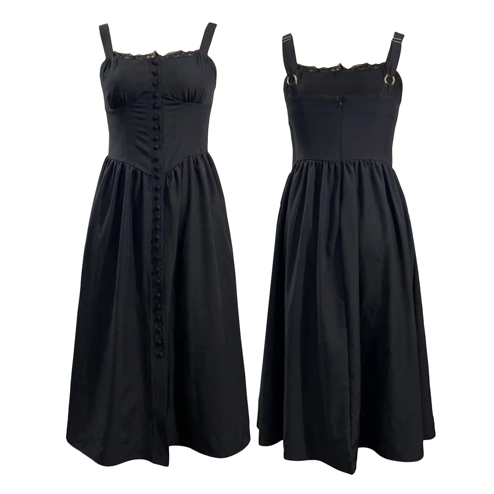Wholesale Women Fashion Elegant Solid Color Single-Breasted