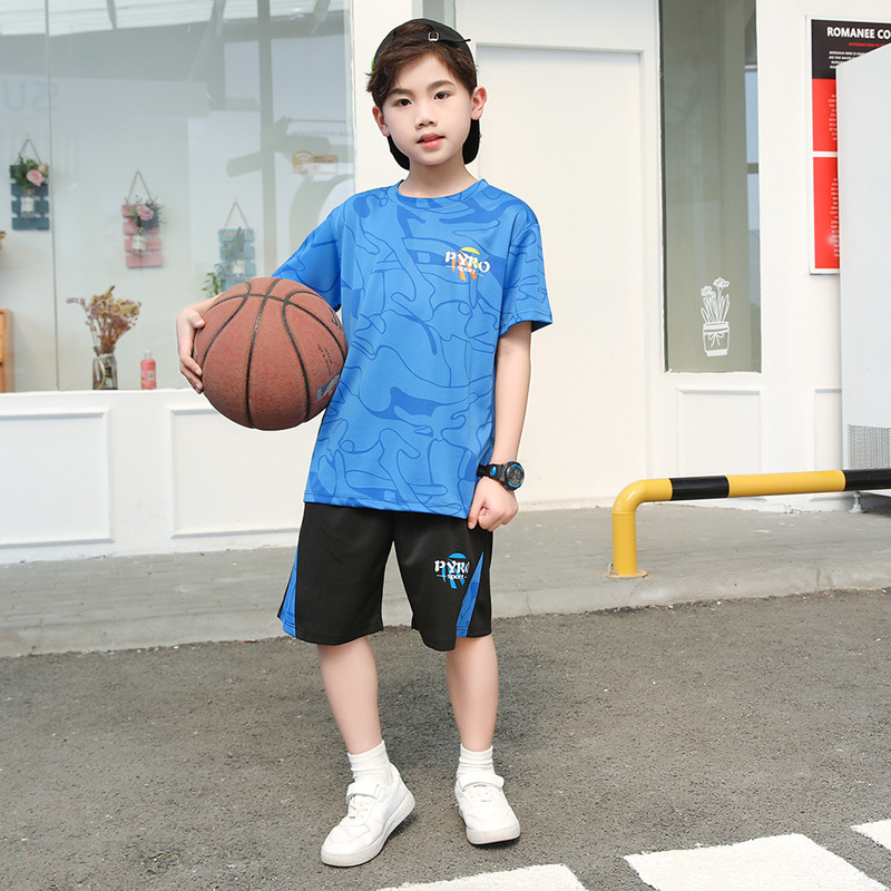 Wholesale Children Kids Baby Fashion Girls Boys Short Sleeve