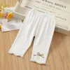 7-Point Pants: Qianduoduo White