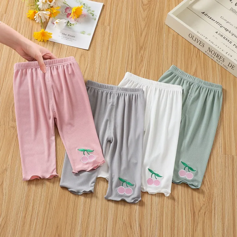 Kids Baby Girls Fashion Casual Basic Modal Leggings Shorts