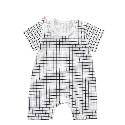 Toddlers Newborn Baby Fashion Girls Boys Casual Short Sleeve Cartoon Romper