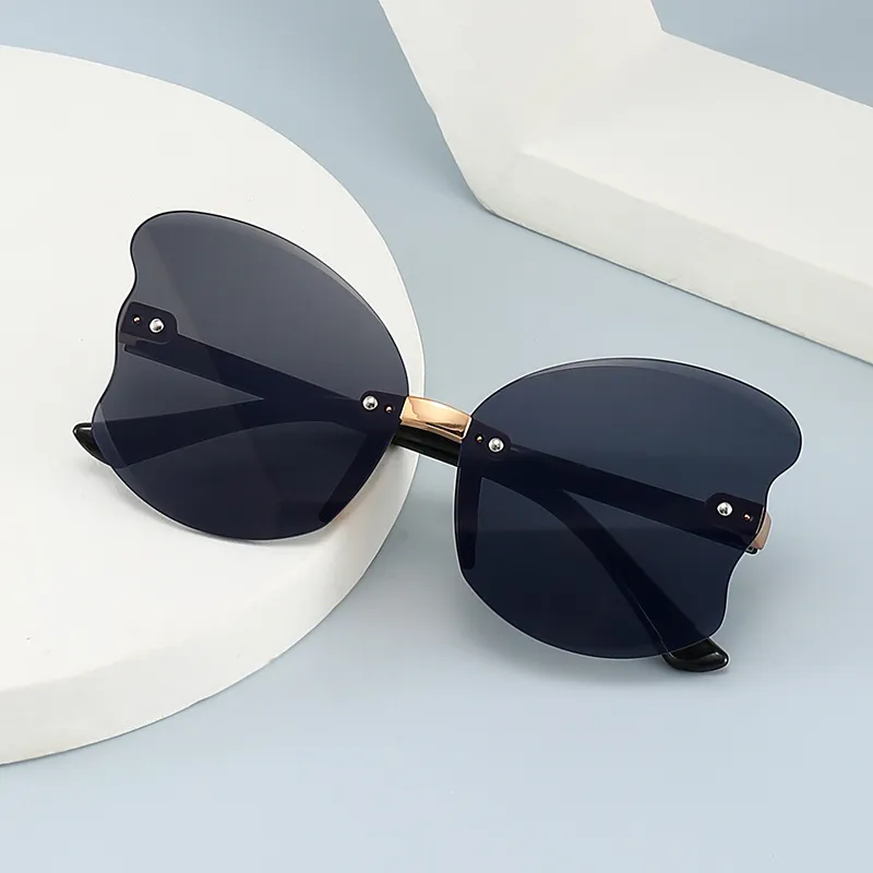 Children Kids Baby Fashion Cartoon Cute Butterfly Frame Sunglasses