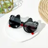 Black Red Leg Children Mirror