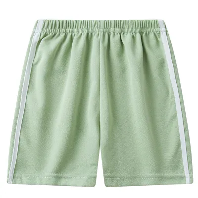 Children Kids Baby Fashion Unisex Casual Basic Stripes Shorts Middle Waist Polyester Summer Shorts