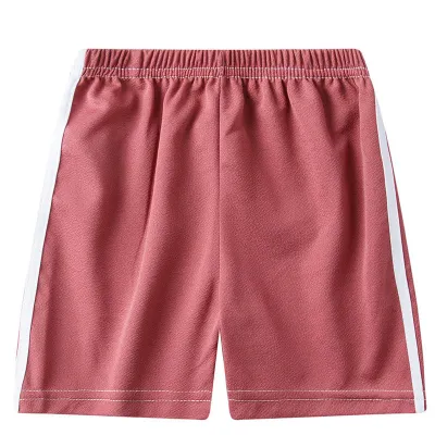 Children Kids Baby Fashion Unisex Casual Basic Stripes Shorts Middle Waist Polyester Summer Shorts
