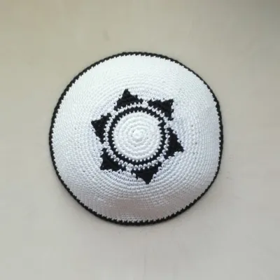 Men Fashion Multicolor Israeli Jewish Handmade Kippa Kippot Prayer Hat