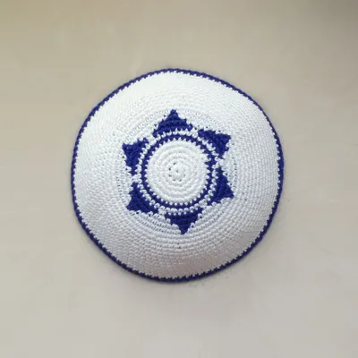 Men Fashion Multicolor Israeli Jewish Handmade Kippa Kippot Prayer Hat