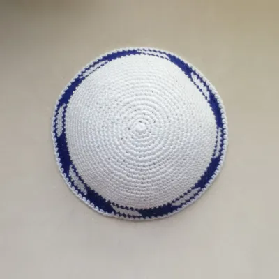 Men Fashion Multicolor Israeli Jewish Handmade Kippa Kippot Prayer Hat