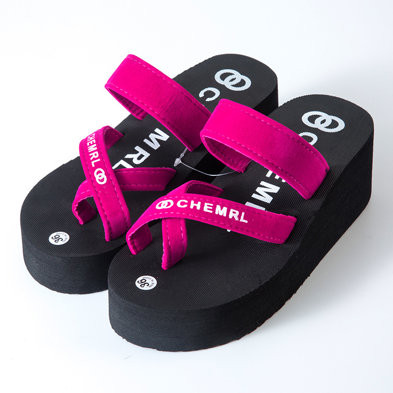 【NONCODE】Matte Line Platform Slippers Amazon.com | ZEXSAFETY Platform Slippers for Women Snow