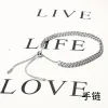 A【511】 Braided Pull Bracelet Steel