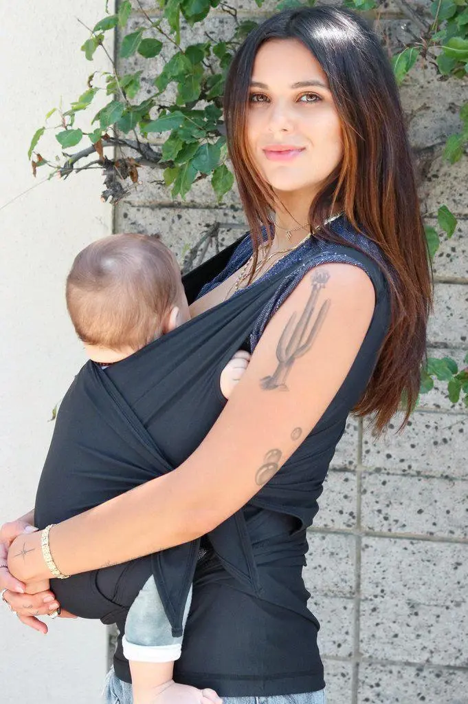 Fashion Hot Selling Parent-Child Baby T-Shirt Tank Top V Neck Short Sleeve Cotton Blend Solid Color Fake Two Urban Style Pullover
