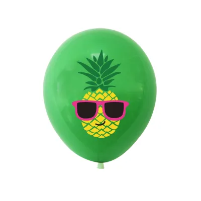 Summer Party Decoration Supplies Hawaiian Theme Pineapple Cactus Balloons