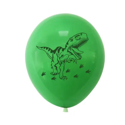 Dinosaur Latex Balloon Kids Birthday Party Dinosaur Theme Decoration Supplies