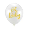 Oh Baby White Balloon (New)
