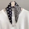 15-Dot Cashew Grey(Diamond Scarf)