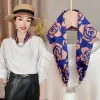 26- Blue Rose (Diamond Silk Scarf)