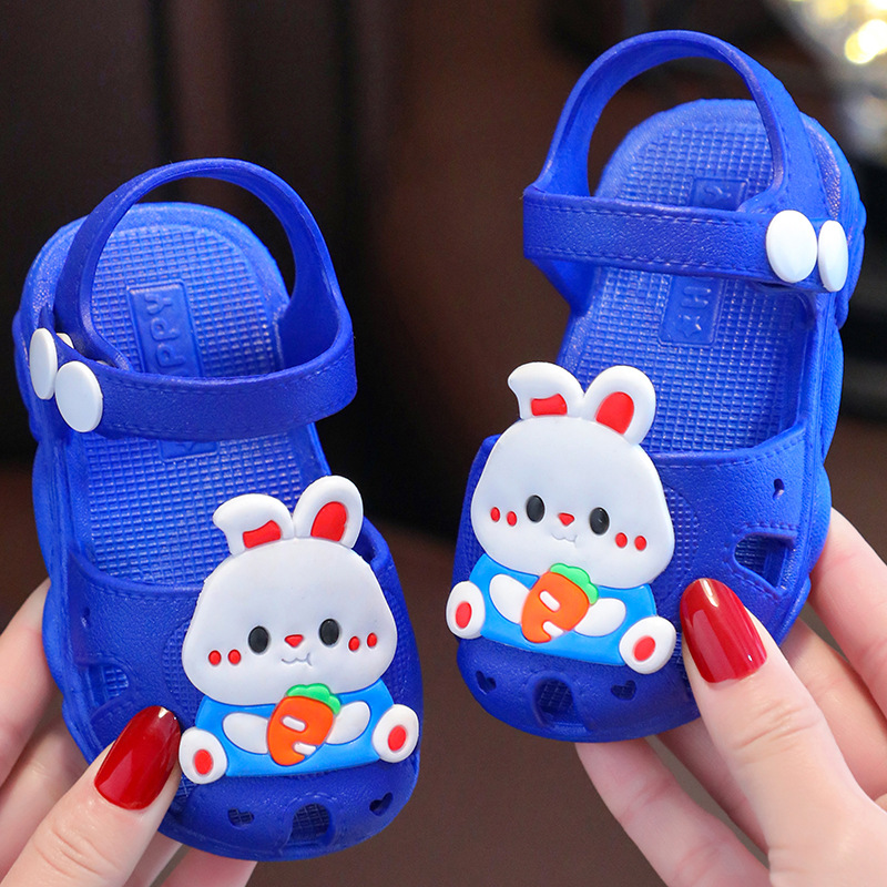 Wholesale Children Kids Baby Fashion Girls Cartoon Rabbit Casual Sandals  Soft Bottom Shoes