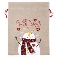 New Snowman Style Gift Bag
