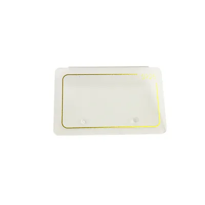 925 Earrings Packaging Card PVC Jewelry Storage Display Hanging Card With Hook 100pcs