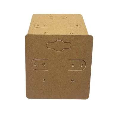 Kraft Paper Earring Card 5x5cm Cardboard Jewelry Storage Display Packaging Card 100pcs