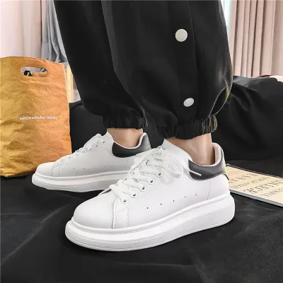 Men Fashion Thick Sole Breathable Lightweight Sneakers