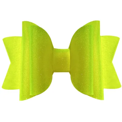 Children Girls Transparent Candy Color Bowknot PVC Hair Clip Side Clip Kids Accessories