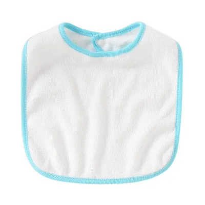 Newborn Baby Unisex Solid Color Cotton Bib Burp Cloth Accessories
