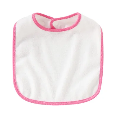Newborn Baby Unisex Solid Color Cotton Bib Burp Cloth Accessories