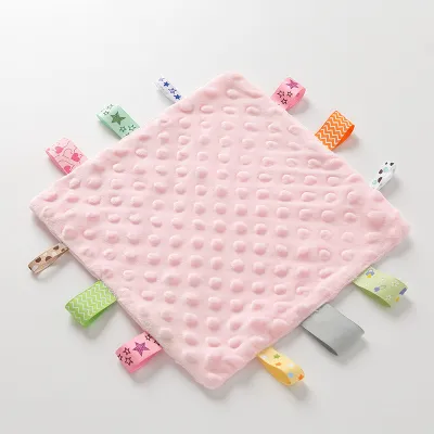 Toddlers Newborn Baby Plush Fashion Bib Burp Cloth Comfort Towel