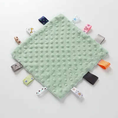 Toddlers Newborn Baby Plush Fashion Bib Burp Cloth Comfort Towel