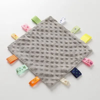 Toddlers Newborn Baby Plush Fashion Bib Burp Cloth Comfort Towel