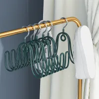 Beech Wood Hanger Non-Bulging Household Clothes Hanging Seamless Non-Slip Clothes Support Drying Rack