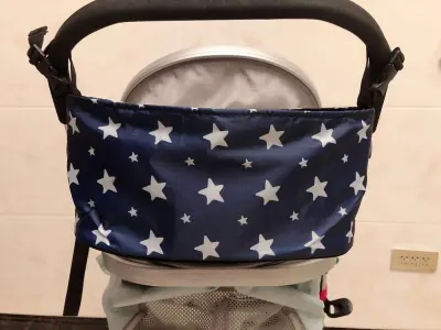 Toddlers Newborn Baby Fashion Multifunctional Stroller Hanging Storage Bag Handbag 34*17cm